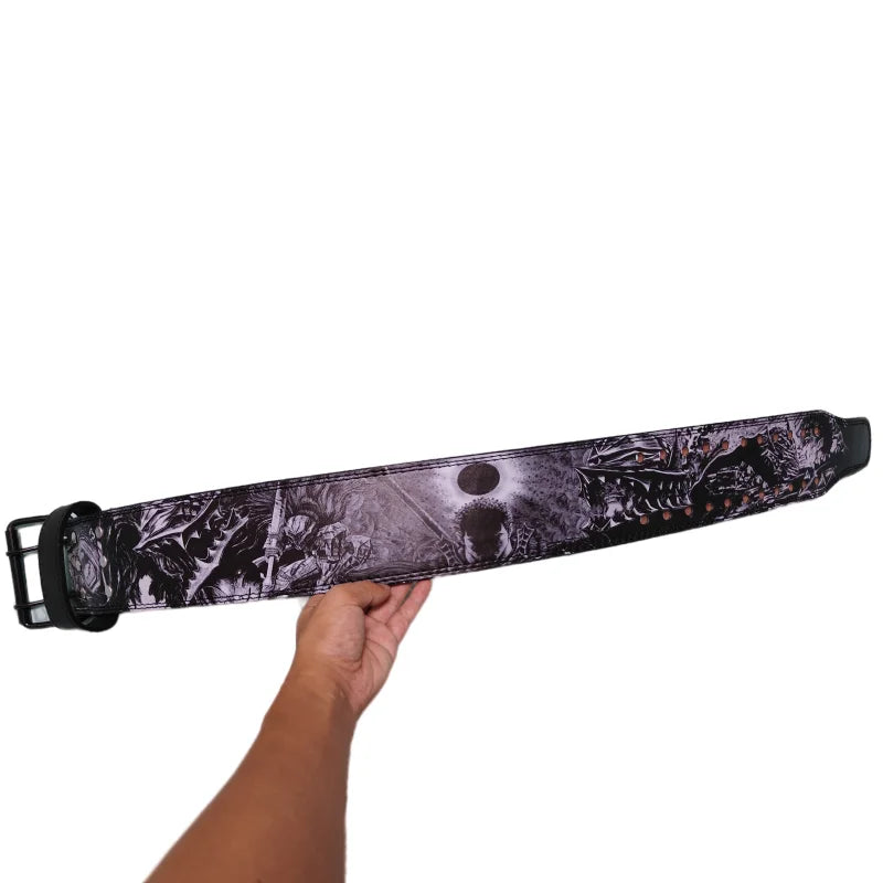 Cowhide Weightlifting Belt Thickness 9MM