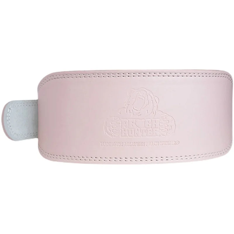 Pink Waist Protection Leather Belt Women