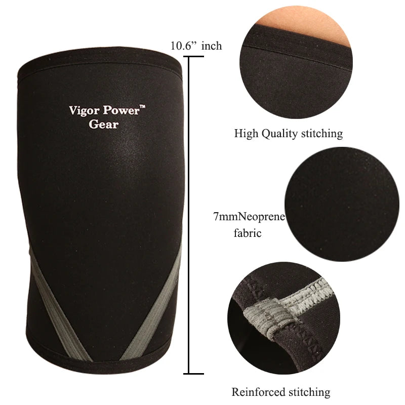 Vigor Power Gear 7Mm Neoprene Knee Supports