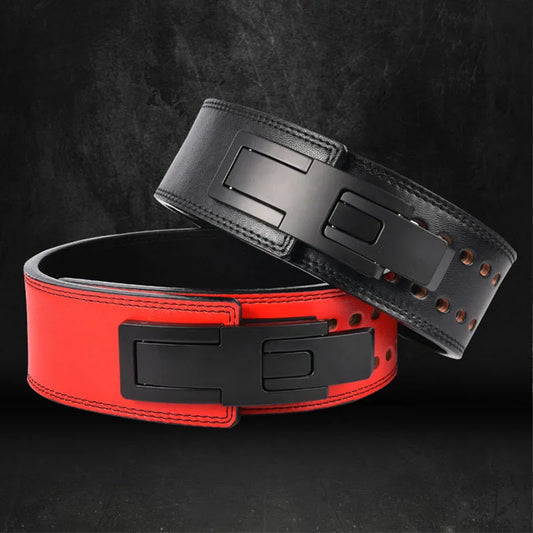 Weight Lifting Leather Belt