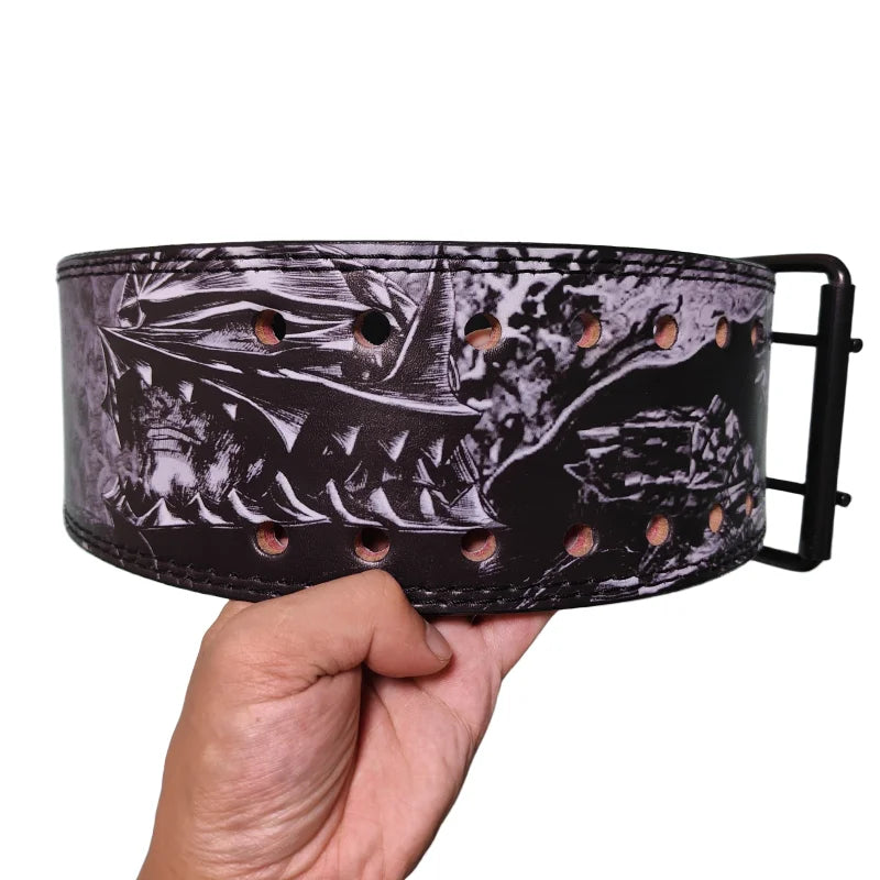Cowhide Weightlifting Belt Thickness 9MM