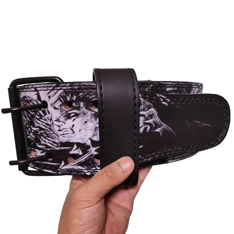 Cowhide Weightlifting Belt Thickness 9MM
