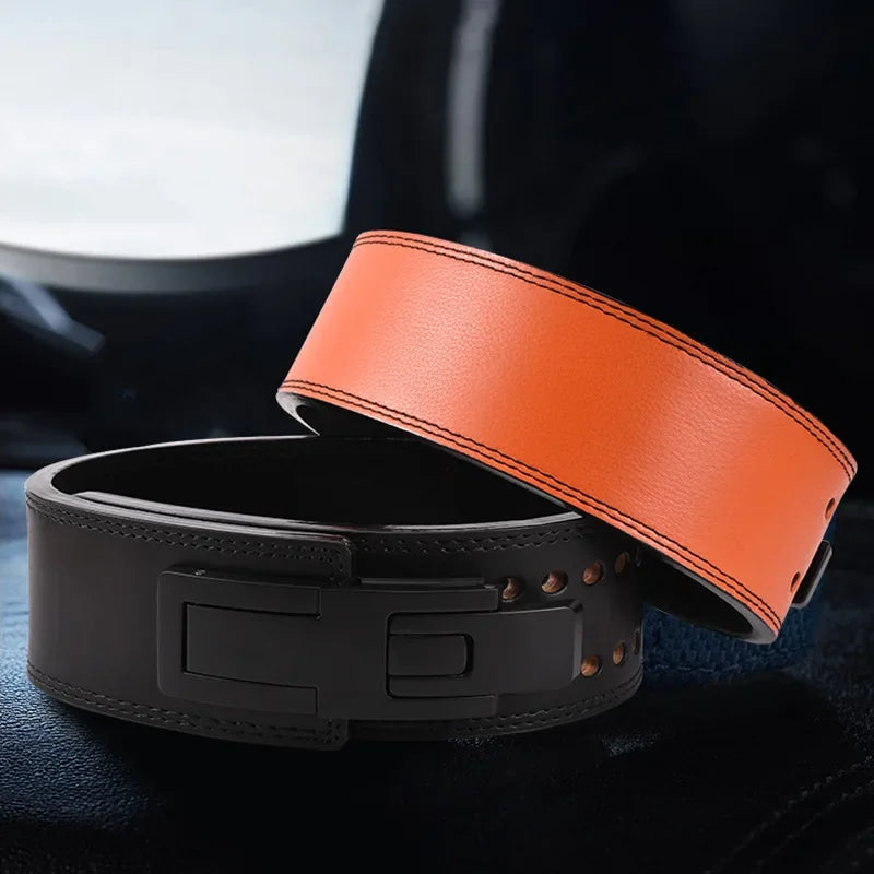 Weight Lifting Leather Belt