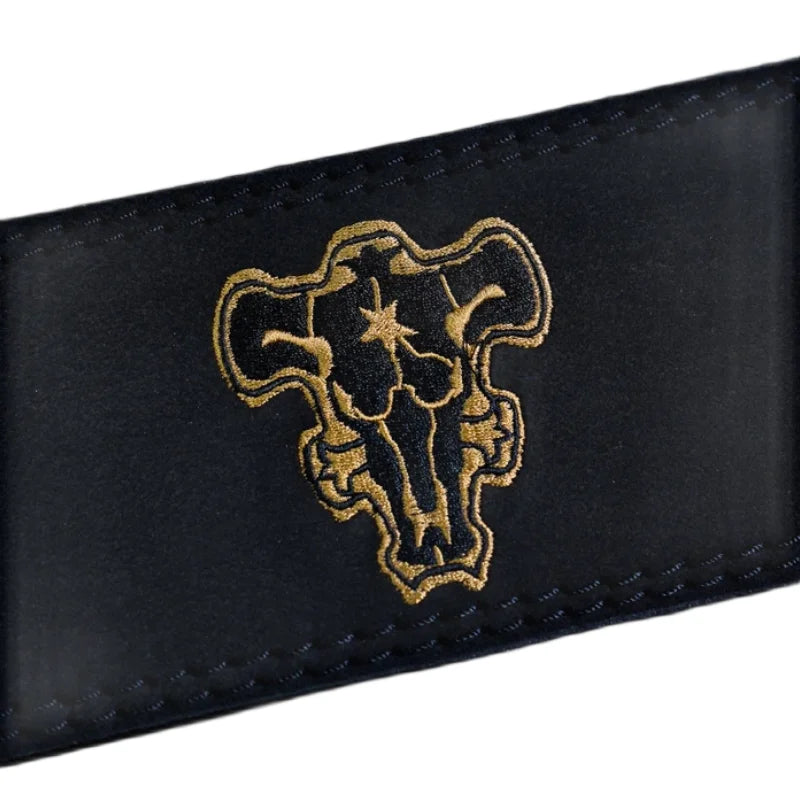 Anime Logo Weight Lifting Lever Belt Embroidery Design
