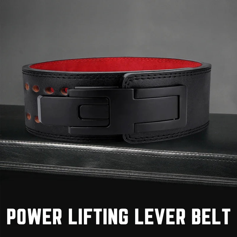 Weight Lifting Leather Belt